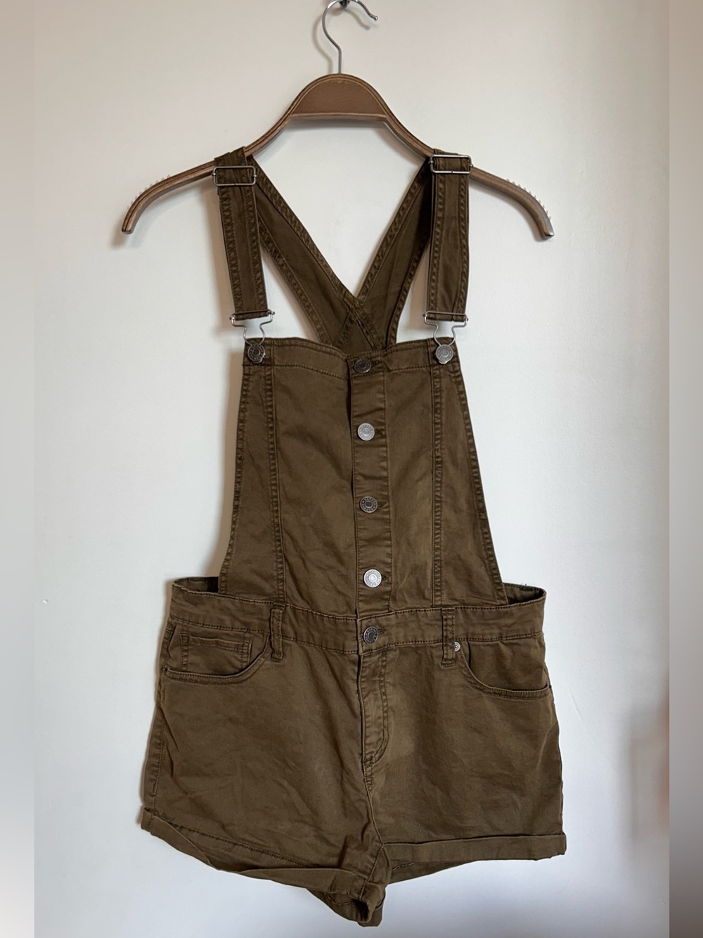 GARAGE OVERALL SHORTS COTTON